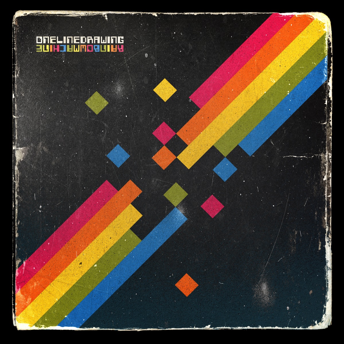 Rainbowmachine by Onelinedrawing album cover art - Indie Rock, Emo, Alternative Rock